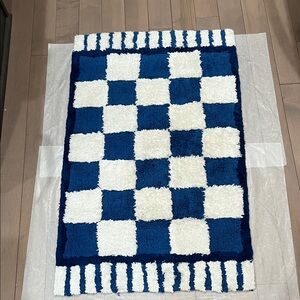 MacKenzie-Childs Royal Check Rug 21x34
